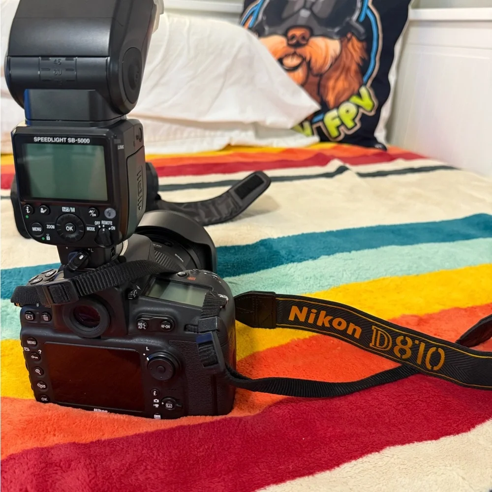Nikon Black Digital Camera with Advanced Features and Textured Grip